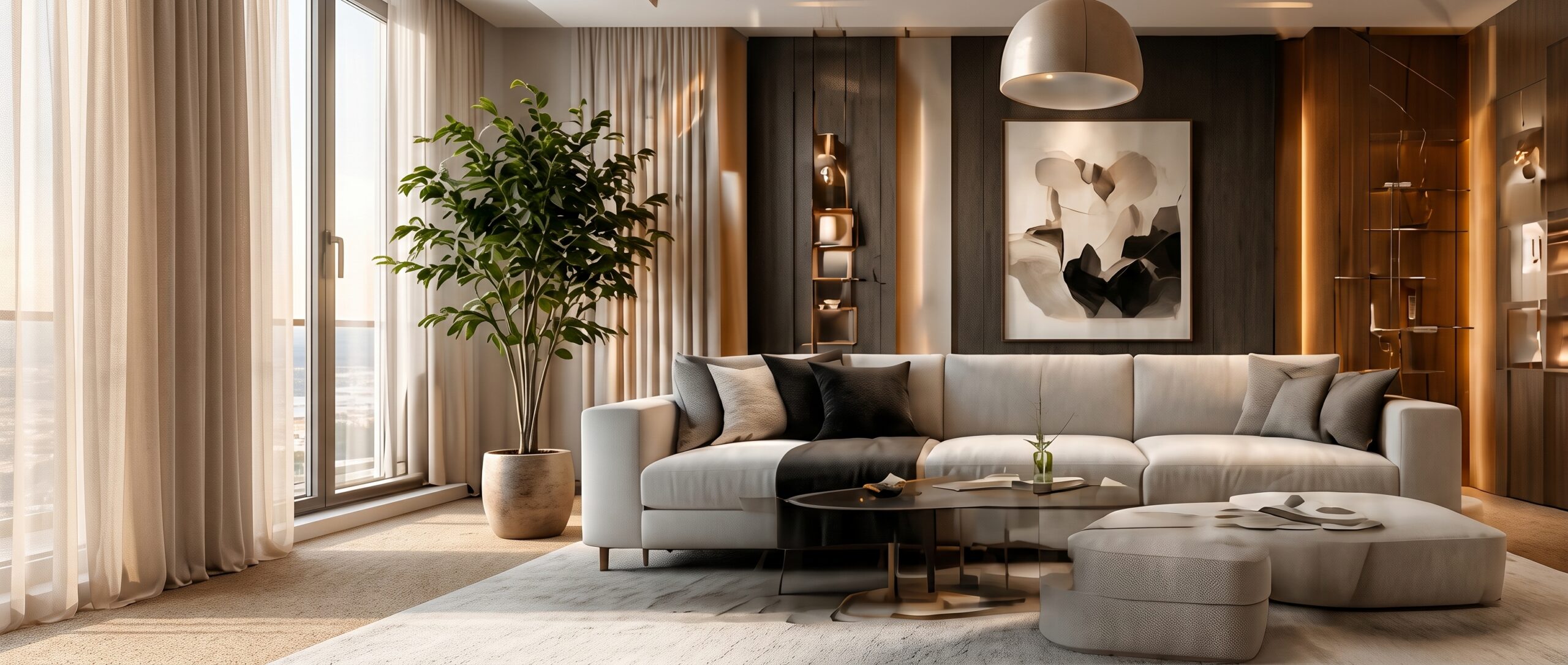 JRK Interior - Modern Living Room Luxury Space